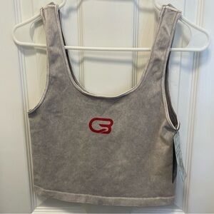 NUX Cyclebar be free tank in grey, size large, NWT